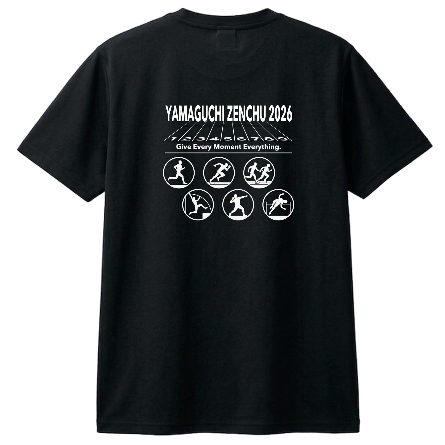 山口全中オリジナルTシャツ【競技アイコン】